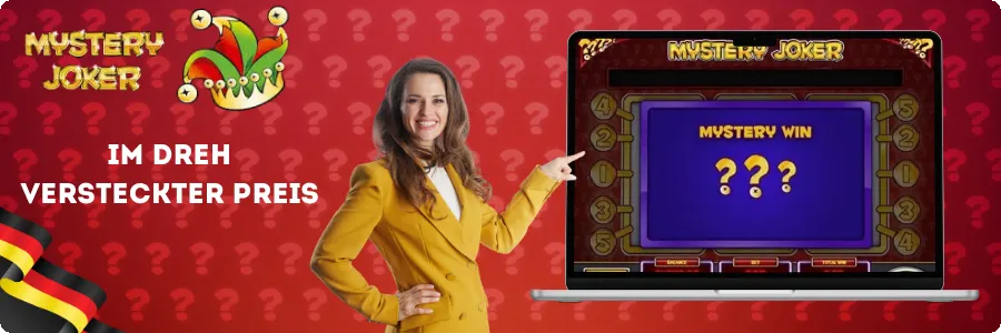 Mystery Joker Geheimpreis-Aktivierung während der Free Spins