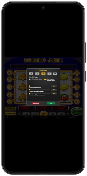 Mystery Joker Autoplay Einstellungen Spins