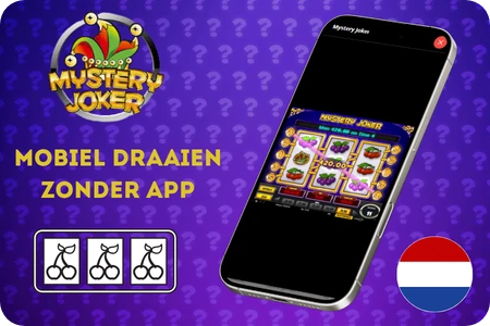 Mystery Joker mobiel spelen zonder app op smartphone